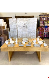 Decoração- Batizado Prata & Cristal de Mesa III
