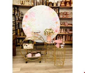 Decoração Adulto- Rosê Gold & Dourado