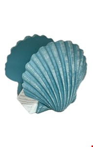 Porta Guardanapo Concha Azul 10cmA 