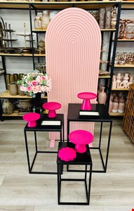 Decoração Adulto- Rosa Pink & Preto/ Chá de Langerie