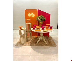 Decoração Adulto- Pink & Laranja