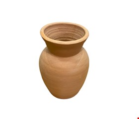 Vaso Barro Liso 24cmA 13cmD