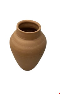 Vaso Barro Liso 34cmA 13cmD 