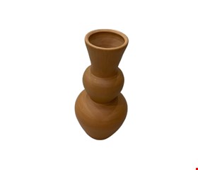 Vaso Barro Geometrico 55cmA 16cmD