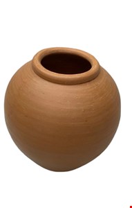 Vaso Barro Redondo 32cmA 15cmA