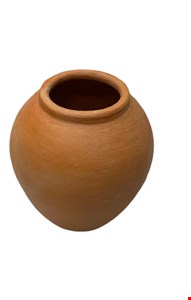 Vaso Barro Redondo 27cmA 14cmD