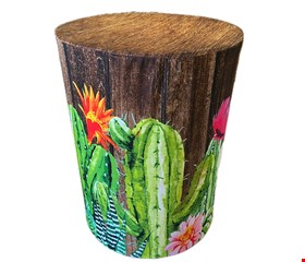 Capa de Cilindro - Tecido Sublimado São João/ Cacto  M 60x45