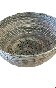 Cesta Balaio de Palha M 38cmD 18cmA