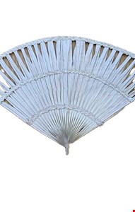 Leque de Palha P 33cmA 58cmL