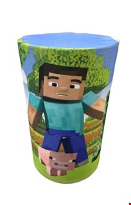 Capa de Cilindro - Tecido Sublimado Minecraft G 80x50
