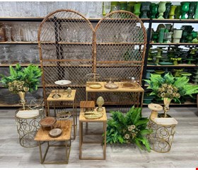 Kit Adulto Luxo - Vime, Dourado 