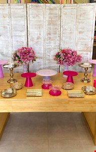 Decoração Adulta - Rosa Pink e Lilás