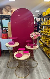 Kit Luxo Adulto - Rosa Pink e Dourado I