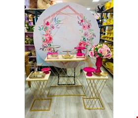 Kit Luxo Adulto - Rosa Pink e Dourado II
