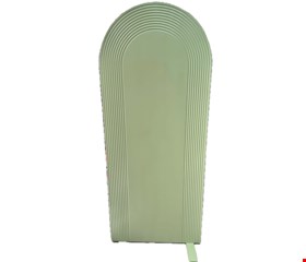 Painel Oval Indiano Liso Verde Candy 1,92mA 80cmL