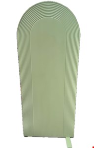 Painel Oval Indiano Liso Verde Candy 1,92mA 80cmL