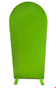 Painel Oval Indiano Liso Verde Lima 1,82mA 80cmL