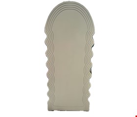 Painel Bege Oval Ondas 1,90mA 80cmL