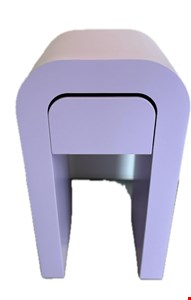 Mini Cômoda Cubo Ponte Lilás 71cmA 40cmL 35cmP