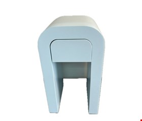 Mini Cômoda Cubo Ponte Azul Candy Laqueada 71cmA 40cmL 35cmP 