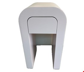 Mini Cômoda Cubo Ponte Rosa Candy Laqueada 71cmA 40cmL 35cmP 