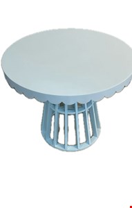 Mesa Redonda Azzul Candy Onda G 51cmA 60cmD