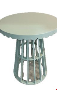 Mesa Redonda Verde Candy Onda M 60cmA 50cmD