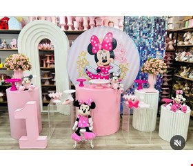 Kit Infantil Luxo - Minnie Rosa XIV