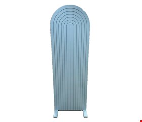 Painel Oval Indiano Liso Azul Bebê 1,80mA 60cmL