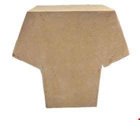 Camisa de Chão Cor Personalizada MDF GG 80cmA 80cmL