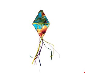 Balão de São João com Chita e Fitas para Pendurar M