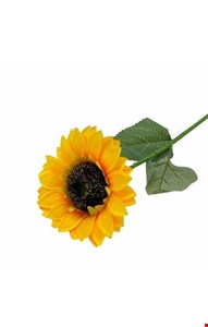Flor de Girassol Amarelo Unitário Artificial G