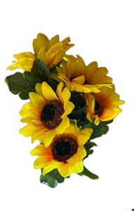 Flor de Girassol Amarelo Artificial M