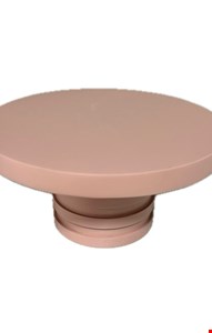 Suporte Listras Rosa Candy MDF P 18cmD 9cmA