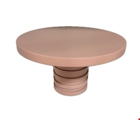 Suporte Listras Rosa Candy MDF M 23cmD 12cmA