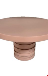 Suporte Listras Rosa Candy MDF M 23cmD 12cmA