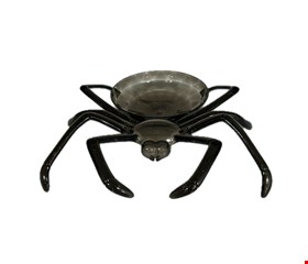 Temático Halloween - Petisqueira Aranha Preta 25cmC