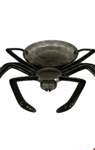 Temático Halloween - Petisqueira Aranha Preta 25cmC