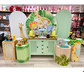 Kit Infantil Luxo - Safari XLVIII