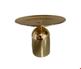 Suporte Dourado Pé Redondo 20cmA 23cmD