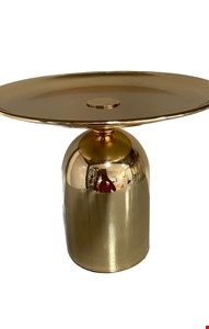 Suporte Dourado Pé Redondo 20cmA 23cmD