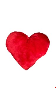 Almofada de Coração Vermelho 44cmL 33cmA