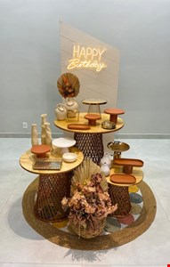 Decoração Adulto - Terracota e Dourado II