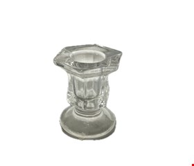 Castiçal Taça Vidro 6cmA