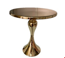 Suporte Alto Taça Metal Dourado 28cmA 25cmD