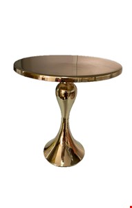 Suporte Alto Taça Metal Dourado 28cmA 25cmD