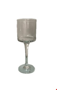 Castiçal Taça Vidro 20cmA