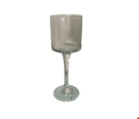 Castiçal Taça Vidro 23cmA