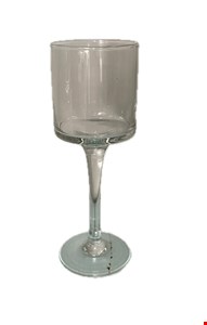 Castiçal Taça Vidro 23cmA