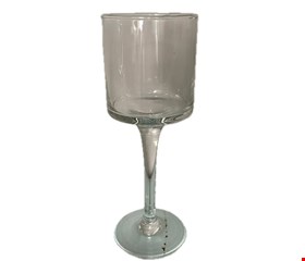 Castiçal Taça Vidro 26cmA